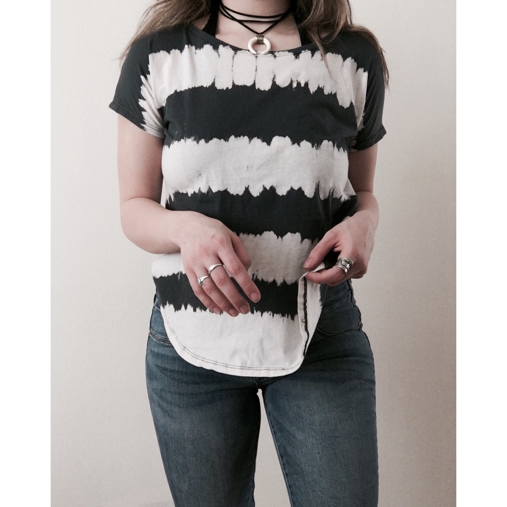 Short Sleeve Tie Dye Tee Shirt